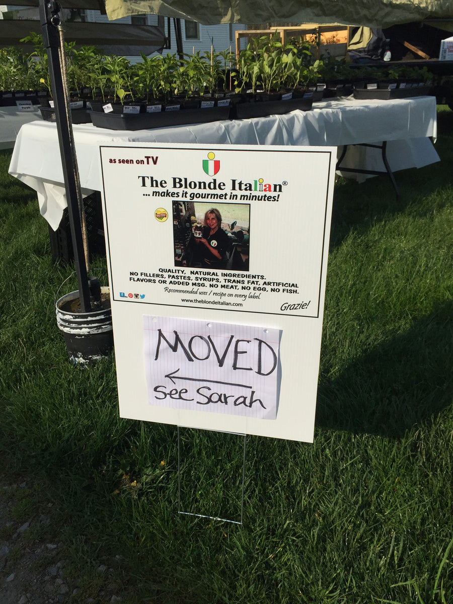 Yes, Frostville Farmer's Market! The Blonde Italian