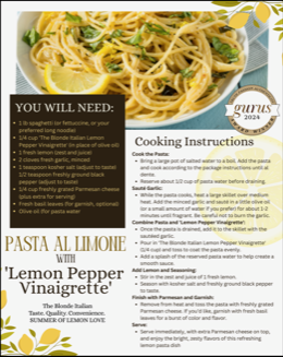 Vinaigrette & Spice Blend 'LEMON LOVE' Set / Shipping Included