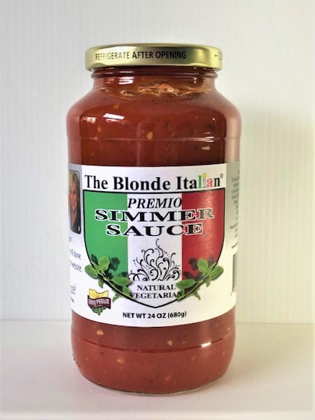 Garlic Herb Premio Simmer Sauce - 24 oz, 3 JAR SET / TEMPORARILY SOLD OUT / Shipping Included
