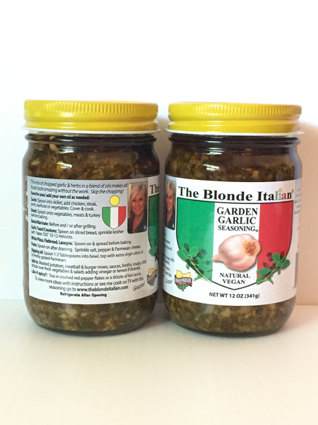 2 Jars of Garden Garlic Seasoning