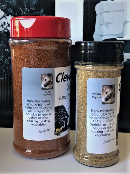 Garlic Pepper Blend Rub + Steak & Burger Spice Jar / Shipping Included