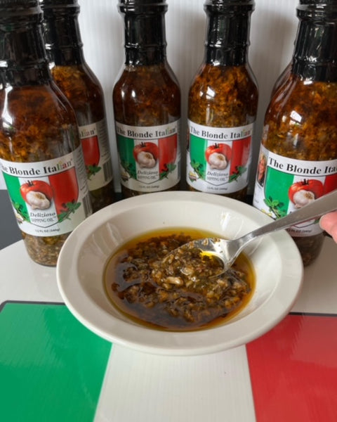 Delizioso Dipping Oil - 12 oz.  2 BOTTLE SET / Shipping Included