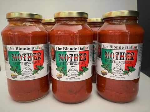 Mother Everything Sauce 24 oz 3 jar set / Shipping Included / Single jars 24 oz available at all Heinen's, Chuppa's Marketplace, Miles Market & Romano's North Royalton