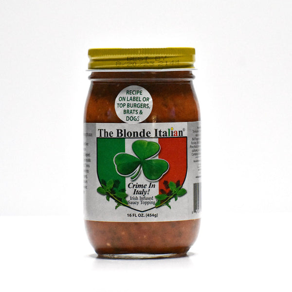 Jar of Crime in Italy Sauce
