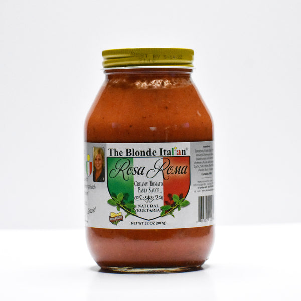 Jar of Rosa Roma Creamy Tomato Pasta Sauce