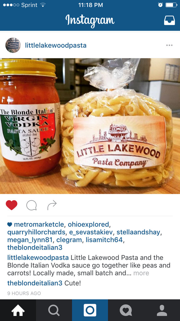 The Little Lakewood Pasta Company Is A Gem!