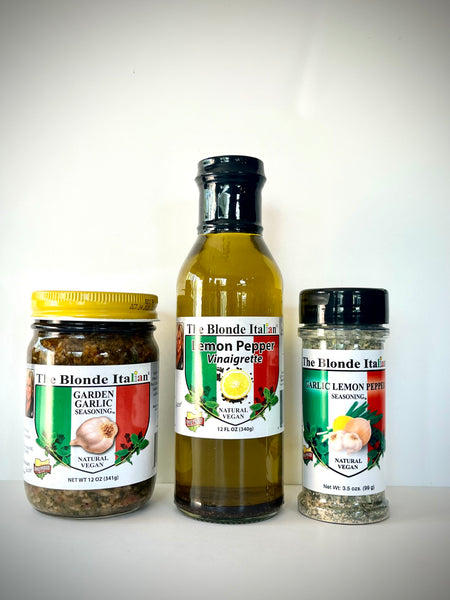 Seasonings Fox 8 Lemon Garlic Lemon Trio