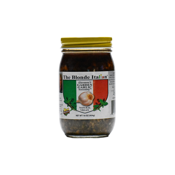 Garlic sauce / full size original 'Giavanna’s Garden Garlic Seasoning' 16 oz / Shipping Included