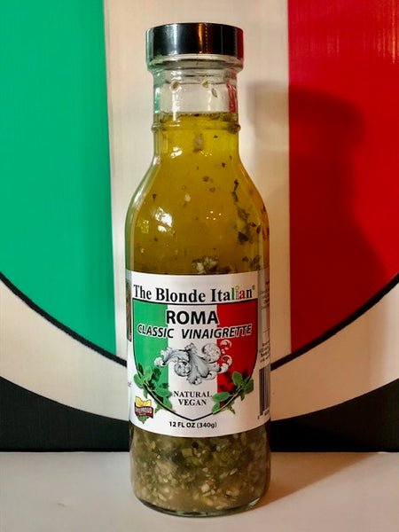 Bottle of Roma classic vinaigrette